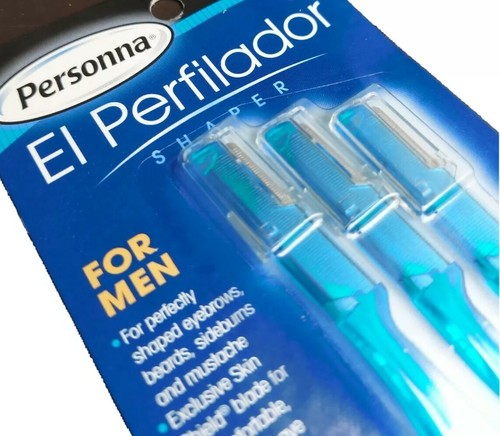 (3 STÜCK) PERSONNA AUGENBRAUENFORMER, AUGENBRAUEN RASIERER TRIMMER RASIERER FÜR MÄNNER  - Bild 2 von 3