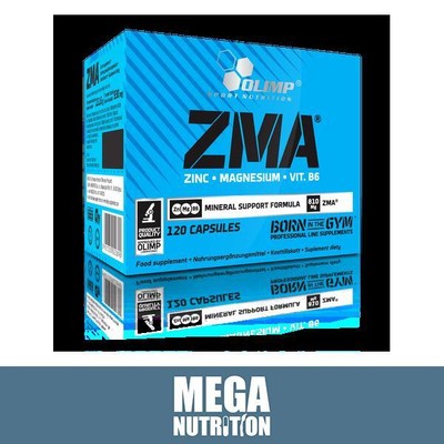Olimp ZMA Testo Booster 120 Kapseln | Zink und Magnesium Vitamin B6 Aminosäuren