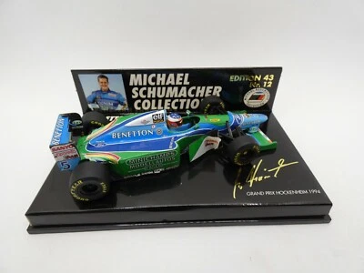 Benetton Ford B194 Michael Schumacher #5 GP Hockenheim 1994 Minichamps 1/43 F1 - Photo 1/2