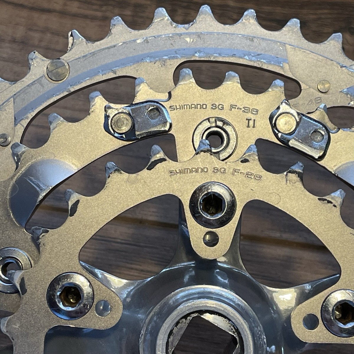 シマノ　初代XTR FC-M900 165mm 46-36-26 Shimano XTR FC-M900 Crankset 175mm 46/36/26 9 Sp | The Pro's