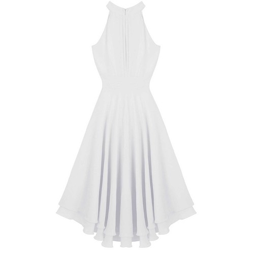 Elegante Damen Abendkleid Cocktailkleid Partykleider Chiffon Langes Maxi Kleid - Bild 160 von 198