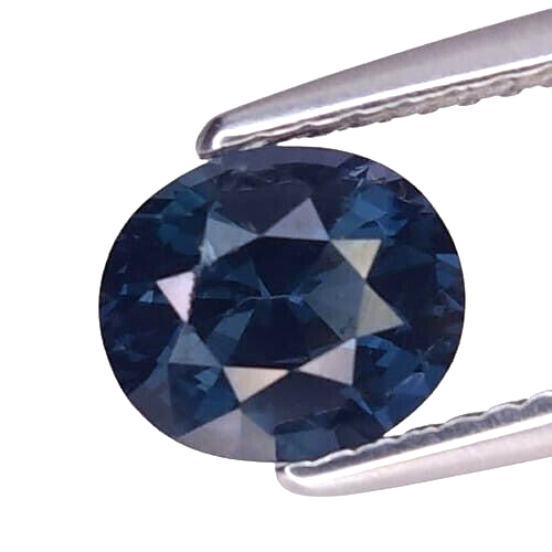 1.355 CTS BLUE NATURAL SPINEL OVAL CUT GEMSTONES ,SEE VIDEO - Picture 2 of 3