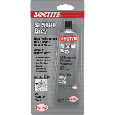Loctite SI 5699 High Performance RTV Silicone Gasket Maker Grey