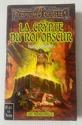Royaumes oubliés la crypte du roi obscur TSR dragons français Fleuve noir