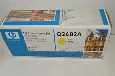HEWLETT PACKARD HP Q2682A 3700 YELLOW SEALED TONER NEW/GENUINE BOX (#3342)