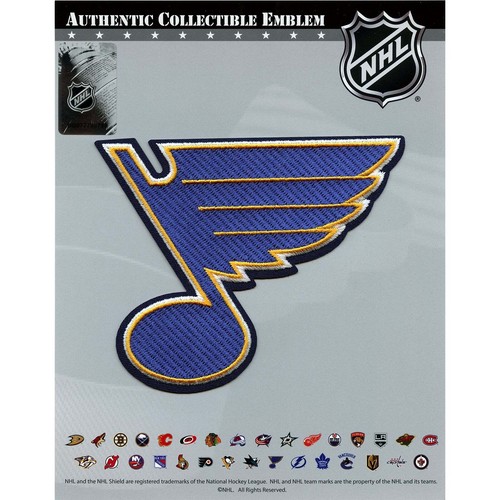 Saint St.Louis Blues Officiel NHL Hockey Primaire Équipe Logo Jersey Emblème - Photo 1/2