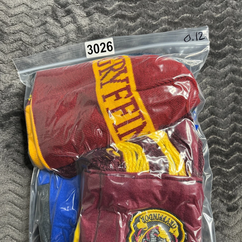 Juego de 2 gorro y bufanda Harry Potter Hogwarts Gryffindor y Ravenclaw Foto 2 de 2