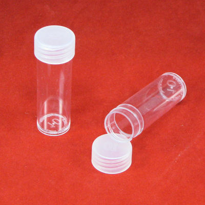 Edgar Marcus Round Plastic Coin Storage Tubes for US Dimes 18mm Qty. 10