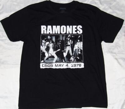 Ramones T-Shirt CBGB 1978 Men's Medium M Punk