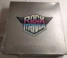 Rock Trivia 1984 Board Game Pressman 2050 4K Questions Beatles Bowie Stones KISS