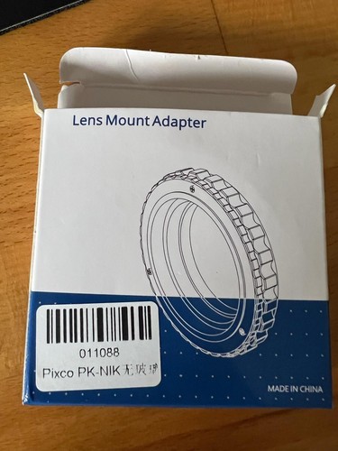 Lens Ring Adapter For Pentax K PK Lens to For Nikon F mount Adapter Camera Body