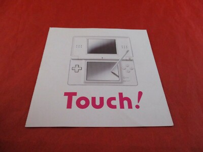 iQue Nintendo DS DS Lite Game Boy Advance Micro Promo Store Pamphlet *RARE* 