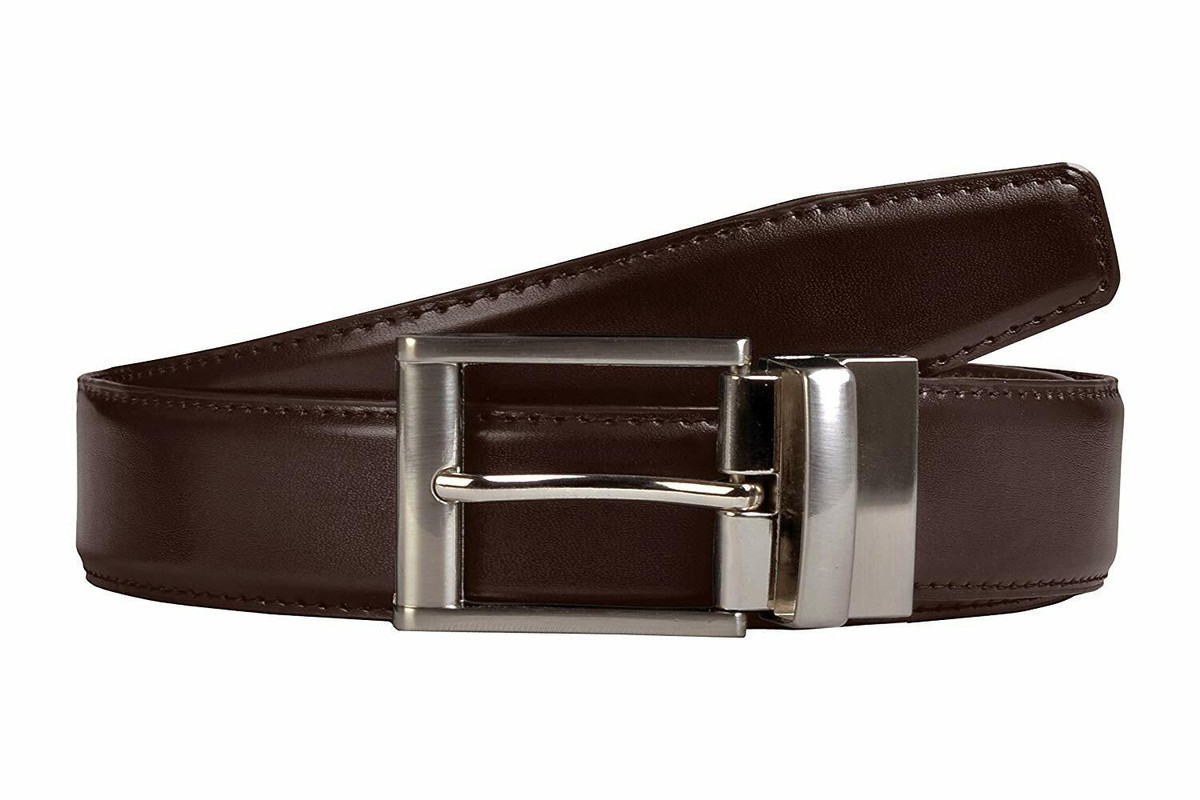 Metal Reversible Belt Buckle To Fit 35mm width Leather Belts Trouser  Loop