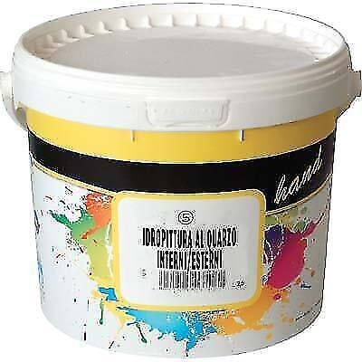 Pittura al Quarzo Bianco Hand 14 Lt | Ideale per Facciate e Muri