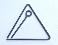 Rustic Dinner Bell Chime Triangle - Farmhouse Kitchen Decor