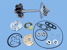 For 94-98 Dodge Ram DIESEL 6BT 5.9L HX35W Turbo Comp Wheel & Shaft & Repair Kit 