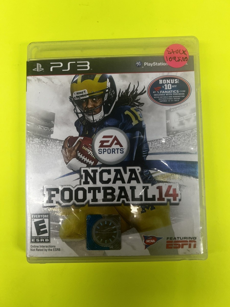 NCAA football 14 ps3 : This Game Freezes During Gameplay | eBay