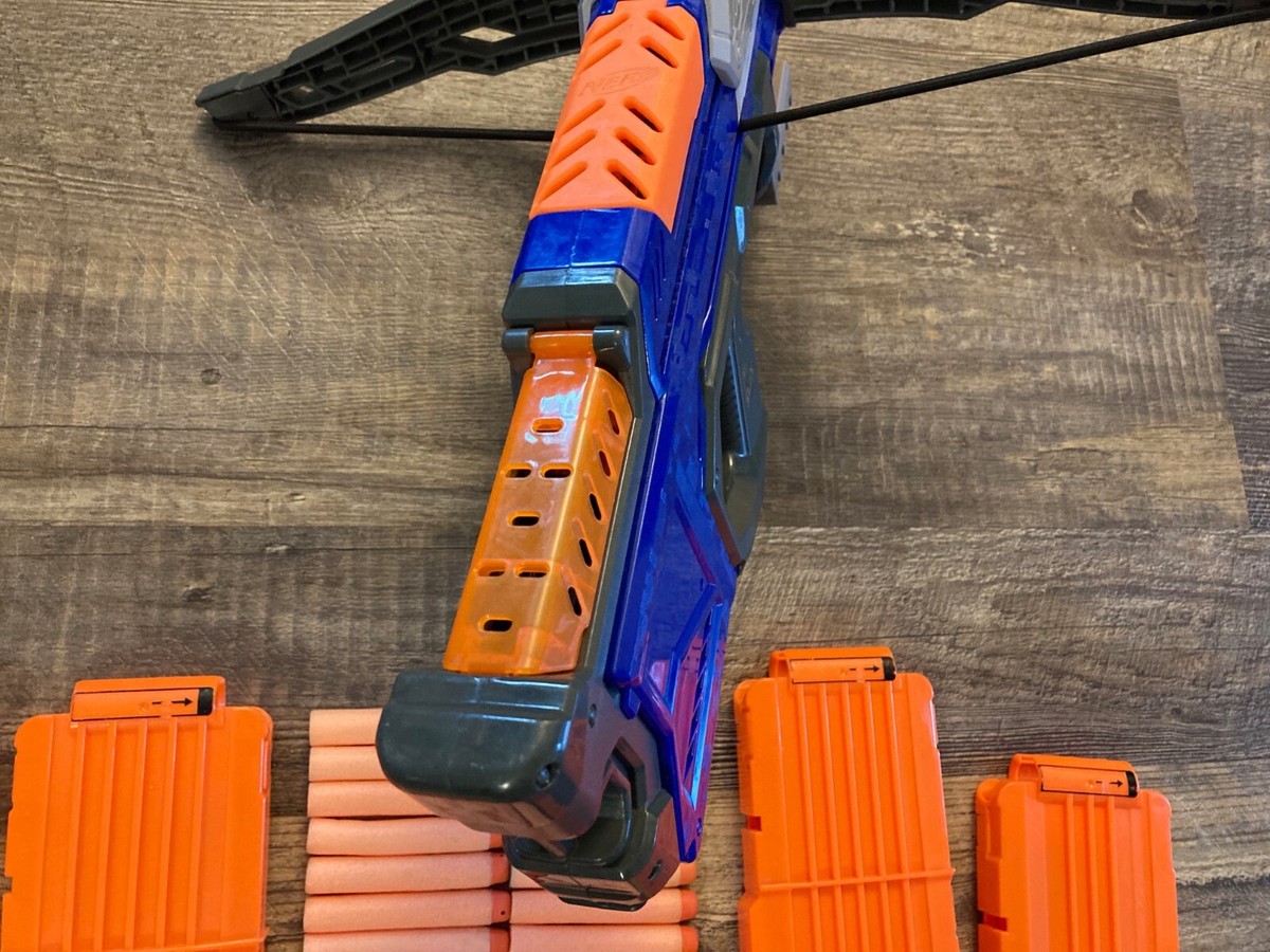 NERF N-STRIKE ELITE Crossbolt Dart Blaster Gun Crossbow with 38