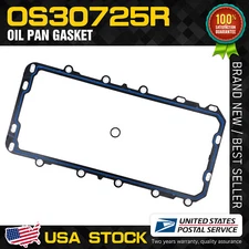 USA OS30725R Oil Pan Gasket Set for Ford F-150 97-10 4.6L 5.4L V8 281cid 330cid