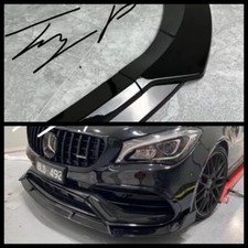 Mercedes CLA 2016-2019 W117 C117 AMG Line Brabus Style Frontspoiler Splitter