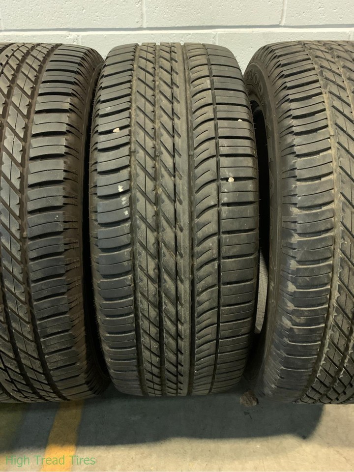 4x P255/55R20 Goodyear Eagle F1 AT SUV-4X4 Asymmetric 9/32 Used Tires ...