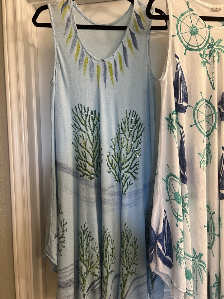 Two Beach Coverups/dresses eBay