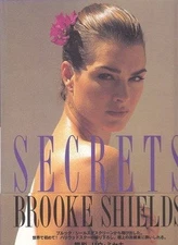 SECRETS-BROOKE SHIELDS large book - 1993/6 Commodity FROM JAPAN