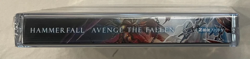 HammerFall - Avenge The Fallen (Limited Edition Clear Cassette - NEW) NBR 7209-5 Foto 3 de 3