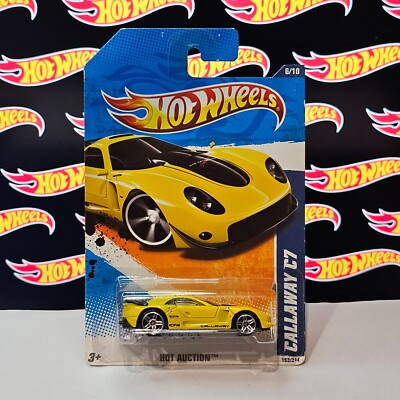 Hot Wheels Callaway C7 in gelb - Hot Auction