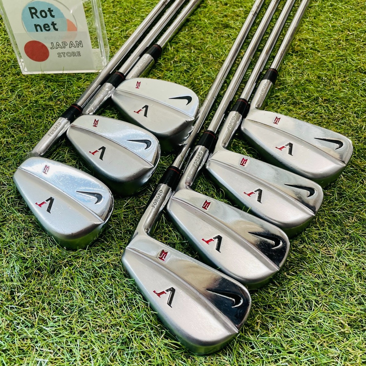 NIKE VR Forged TWブレードアイアンセット (4-9,P) 希少】ナイキ VR フォージド TW BLADE アイアン タイガーウッズ