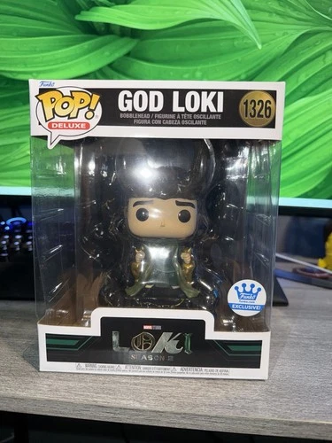Funko Pop! Deluxe God Loki 1326 Marvel Loki Season 2 Exclusive Vinyl Figure