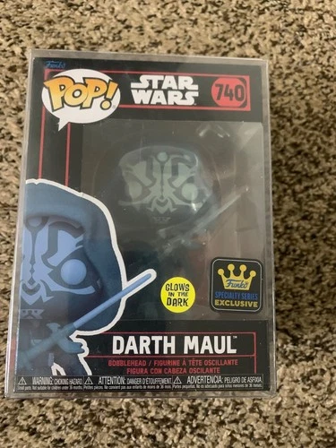 Funko Pop! Star Wars Darth Maul Hollo Glow #740 Funko Specialty Series Exclusive