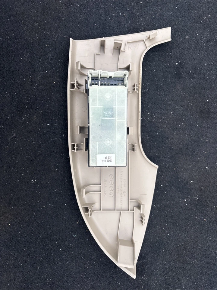 Interruptor de ventana derecha lado pasajero furgoneta Nissan Quest 2011-2014 fabricante de equipos originales bisel bronceado bonito Foto 2 de 4