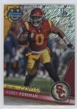 2023 Bowman U Chrome Shimmer Refractor Korey Foreman #190 12po