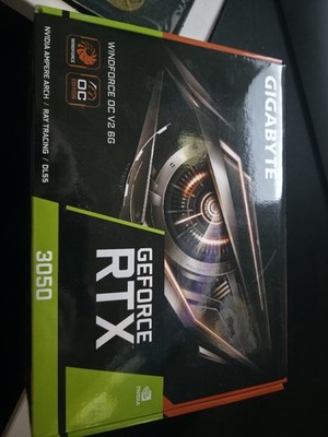 GIGABYTE GeForce RTX 3050 WINDFORCE OC V2 6GB Grafikkarte 2xHDMI, 2xDP