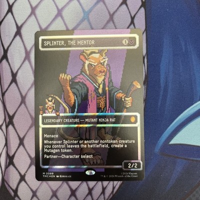 Splinter The Mentor Mtg Surge Foil Pixel | eBay