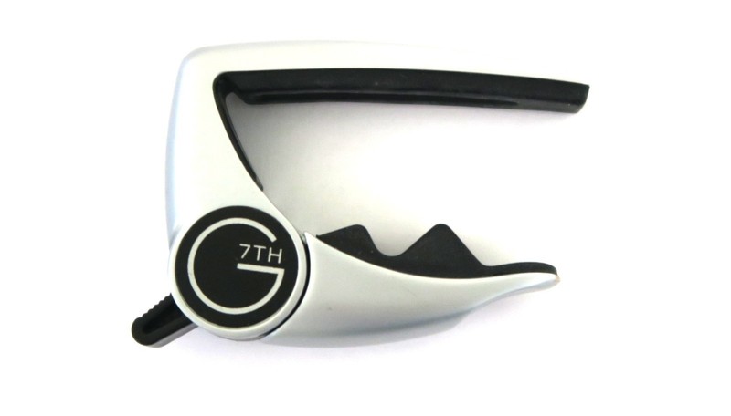 G7th Performance 2 guitar capo, Black & Silver