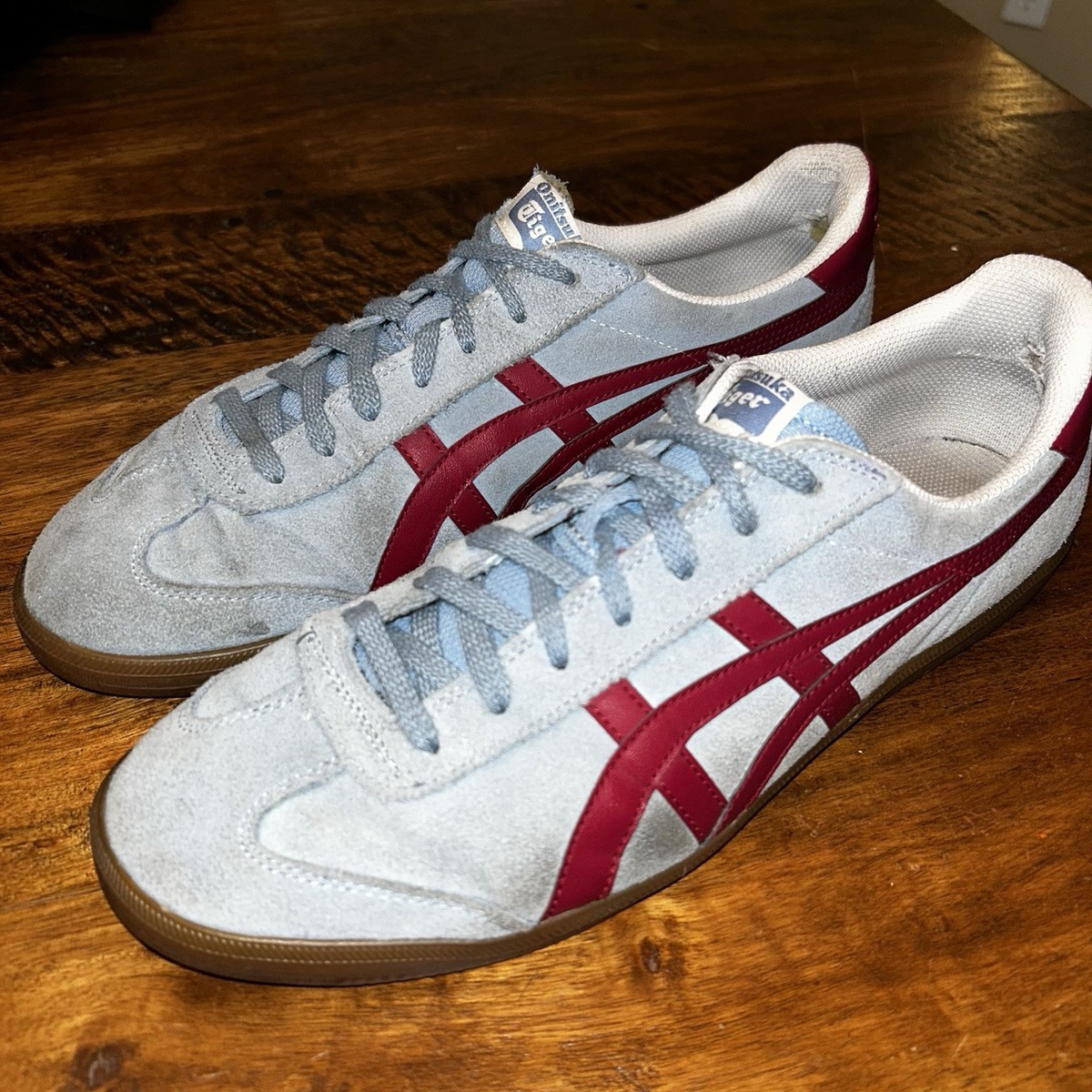 【Popoページ】 Onitsuka Tiger Tokuten Sneakers Gum Bottoms ASICS D3B2L Blue