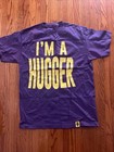 WWE NXT Authentic Bayley T-Shirt I’m A Hugger Size Medium Purple 2015 — photo 1
