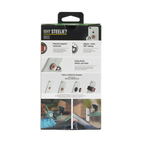 Monture magnétique 360° monture pare-brise Nite Ize Steelie - Photo 2 sur 7