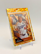 2025 Topps Chrome Will Smith World Series Champion Refractor Dodgers Gold /50