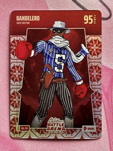 Bo Jackson Battle Arena Paolo Banchero ‘Bandelero’ Brawl GG Linoleum #GGL-761