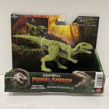 NEW Jurassic World Primal Ambush Berberosaurus Strike Attack Figure Mattel