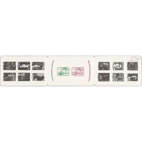 CARNET "LA V REPUBLIQUE AU FIL DU TIMBRE 1959-2013" N°BC913 - Imagen 3 de 5