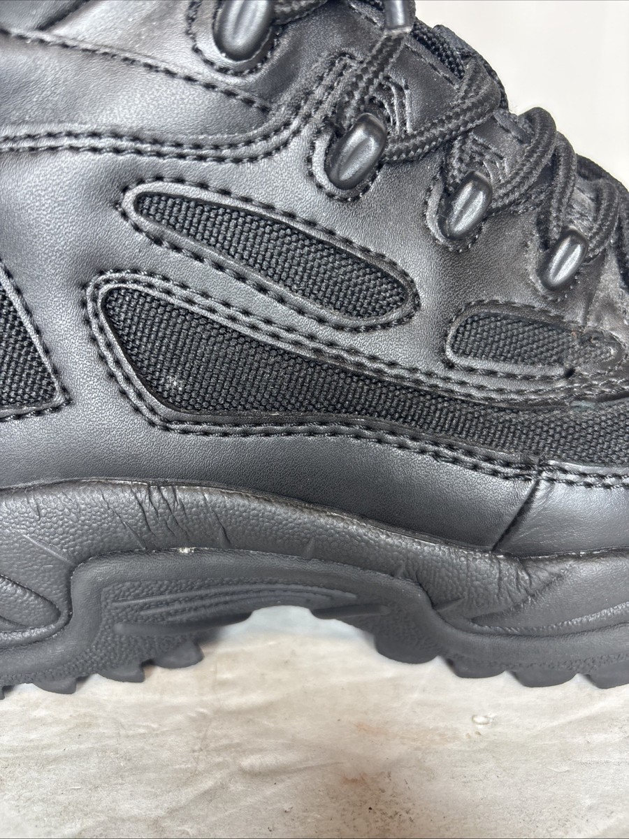 Reebok Tactical Boots Sz 10.5M RB8878 Waterproof Insulated Black Side Zip View 3