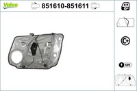 Fensterheber Valeo 851610 FüR Mercedes Klasse W212 Model S212 W204 S204 180 204