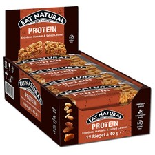 (34,54&euro;/1kg) Eat Natural Protein Erdn&uuml;sse, Mandeln & Salted Caramel 12 Riegel je