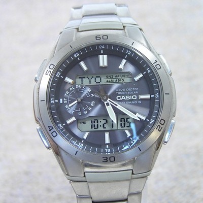 [OVP] Retro Casio WVA-M650T Wave Ceptor Titan Funk Solar Uhr JDM