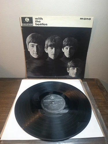 WITH THE BEATLES 1963 1st South Africa MONO Pressing  Rare PMCJ 1206 VG /VG LP