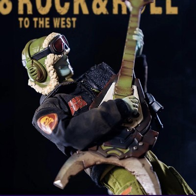 Sandy Action Figure 1/12 Guitar Bass Rock
